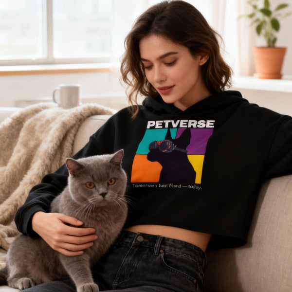 Aesthetic pet parent apparel 2026 – Petverse hoodie and Certified Pet Parent collection by Pet Mosaic