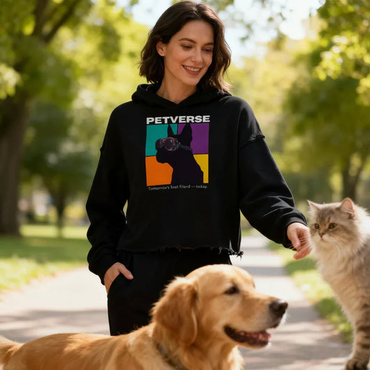 Pet Mosaic premium print-on-demand collection featuring pet parent hoodies, mugs, and eco-friendly tote bags