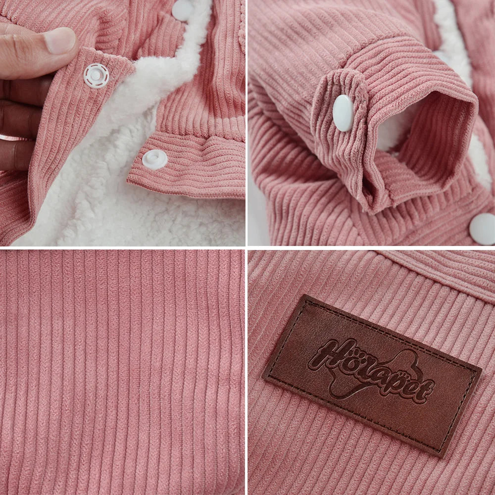 Pet Dog Clothing Autumn Winter for Dogs Thicken Warm Puppy Dog Coat Jacket Soft Fleece Chihuahua French Bulldog Clothing Outfits