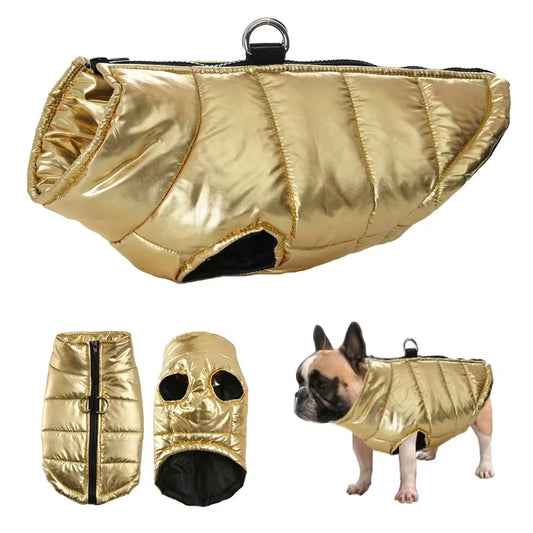 Waterproof Puppy Pet Dog Vest Jacket Winter Warm Dog Clothes Coat for Small Medium Large Dogs Chihuahua French Bulldog Clothing