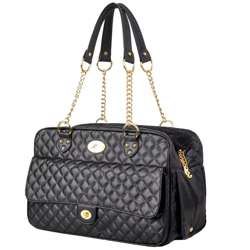 Luxury Designer Pet Carrier for Small Pets Dog Carry Bag Fashionable Cat Chihuahua, French Bulldog Pomeranian Dogs Accessories