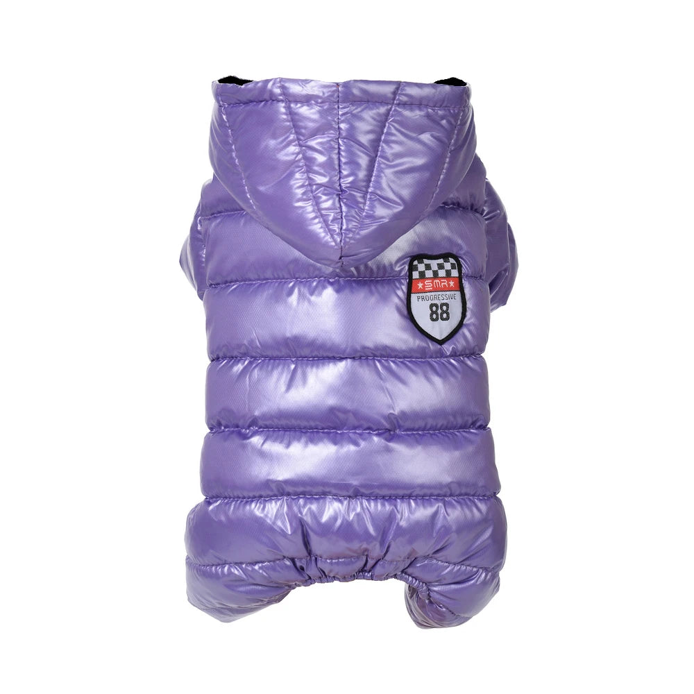 Clothes for Small Dogs Winter Warm Puppy Pet Dog Coats Waterproof Hooded Dog Jacket Jumpsuits Chihuahua Yorkie Clothing Overalls