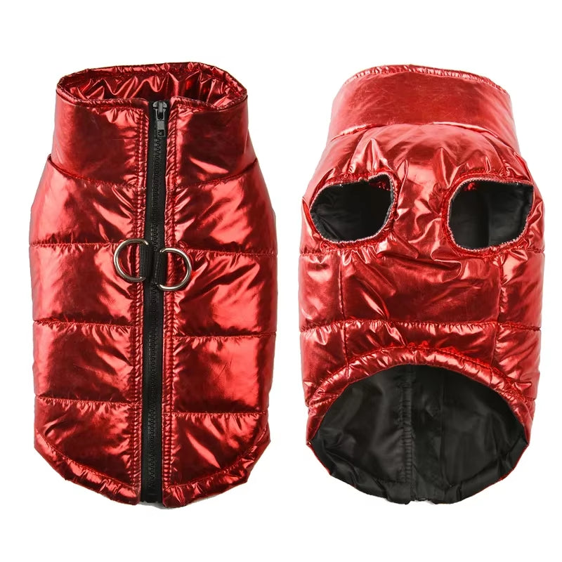 Waterproof Puppy Pet Dog Vest Jacket Winter Warm Dog Clothes Coat for Small Medium Large Dogs Chihuahua French Bulldog Clothing