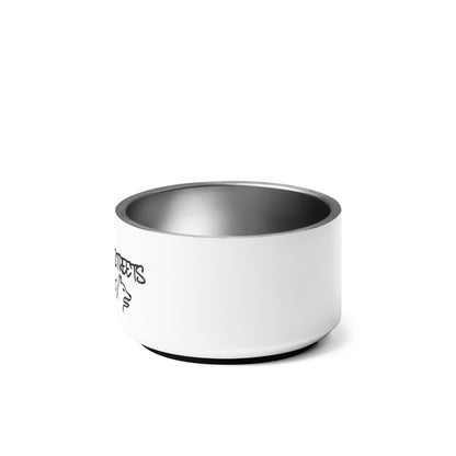 White and silver cylindrical container on a white background