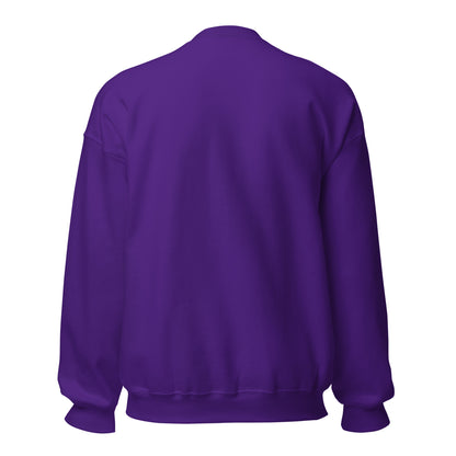 Purple sweatshirt on a white background