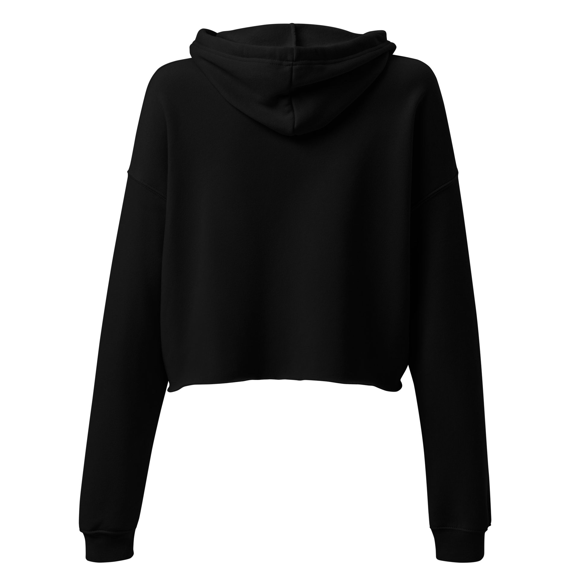 Black hoodie on a white background
