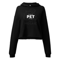 Black hoodie with 'Certified PET Parent' text and graphic on a white background